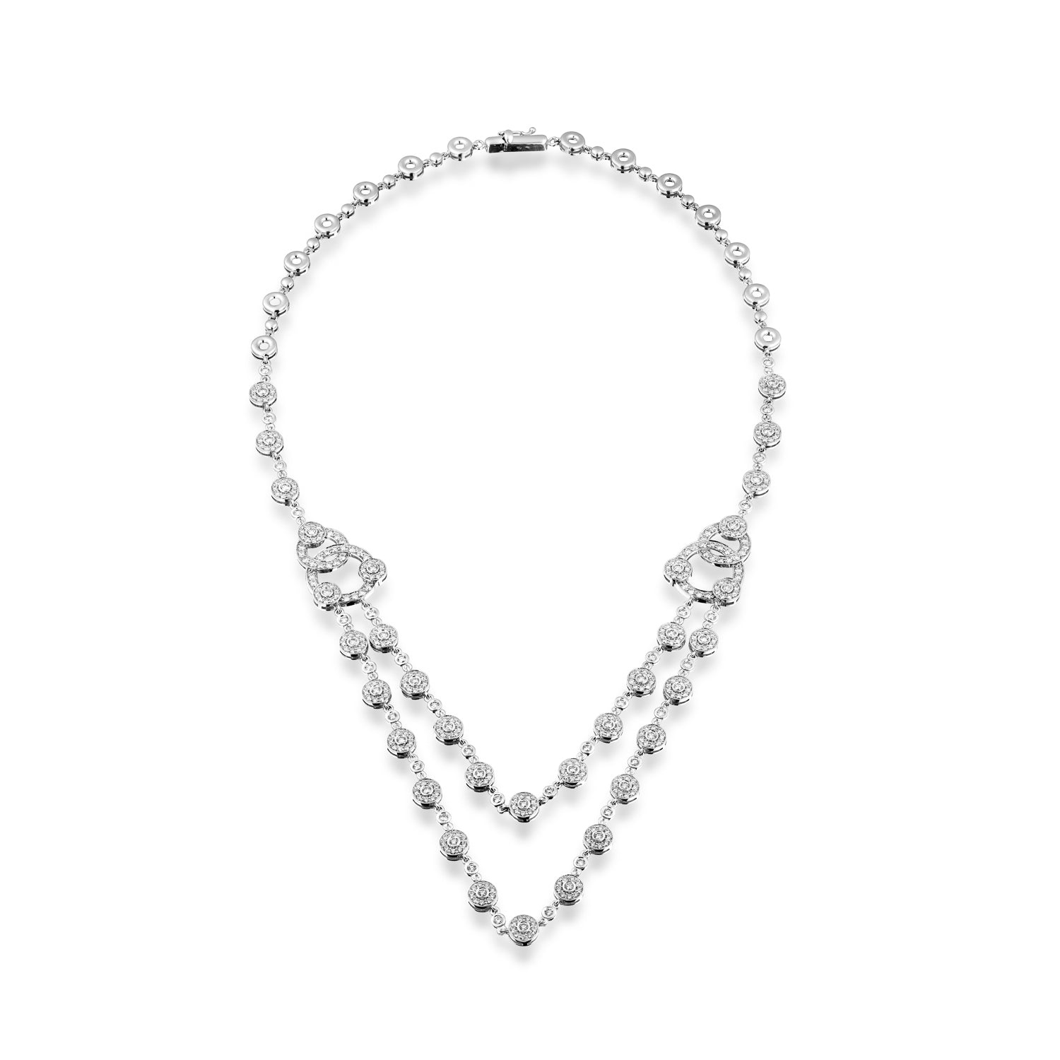 CTUB2910-5,28 cart Diamond necklace