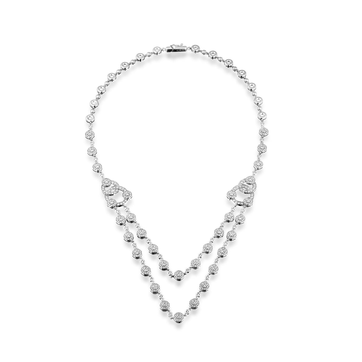 CTUB2910-5,28 cart Diamond necklace
