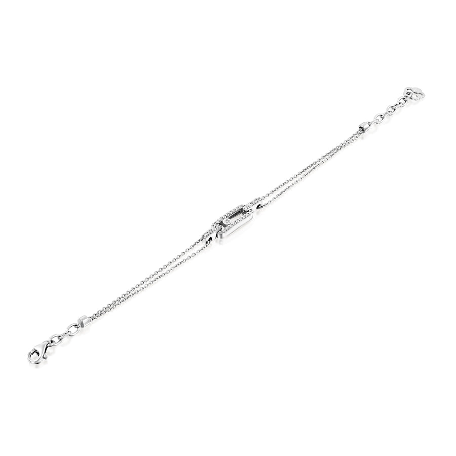 0.31 Carat bridal wedding bar bracelet