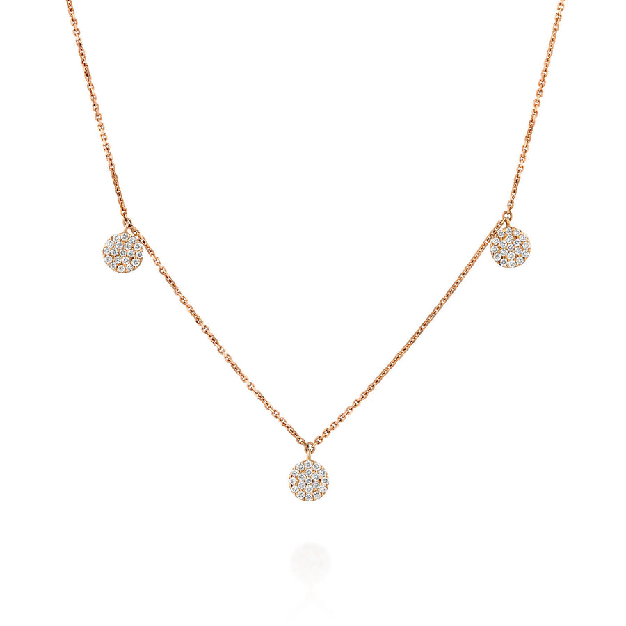 CEL001-Rose /yellow or white Gold Drop Dangle Shaker