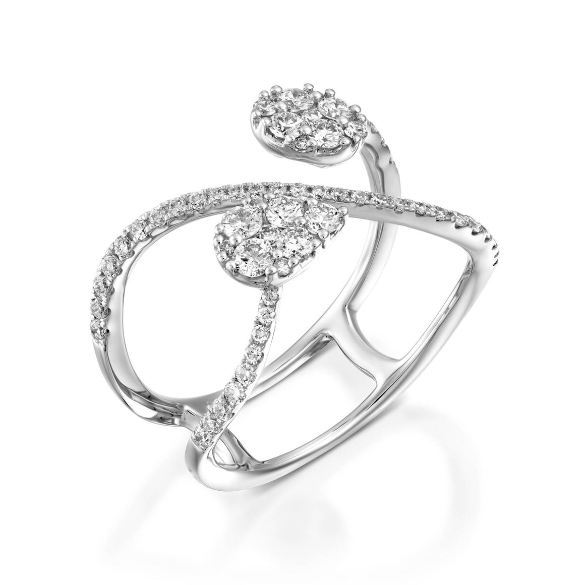RNR18238-Infinity Diamond Engagement Ring