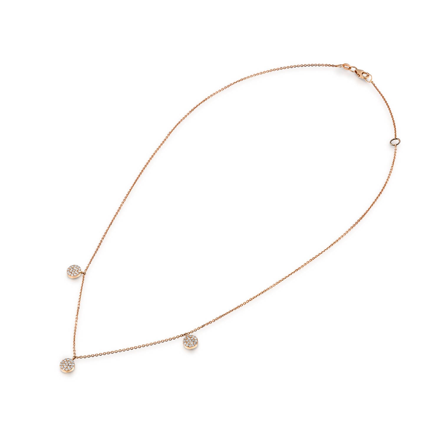 CEL001-Rose /yellow or white Gold Drop Dangle Shaker