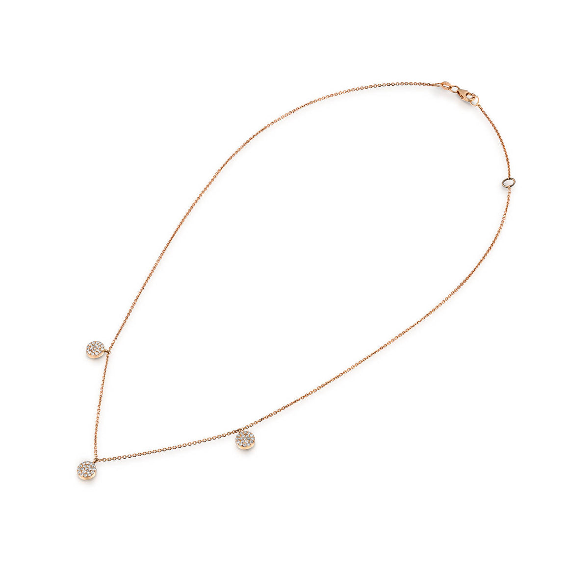 CEL001-Rose /yellow or white Gold Drop Dangle Shaker