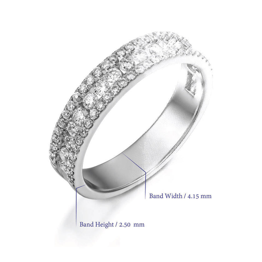 RNT12696-0.72 Carat Diamond eternity band